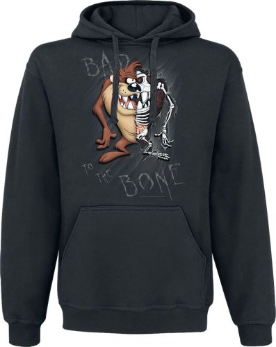 Looney Tunes Tasmanian Devil - Bad To The Bone Mikina s kapucí černá