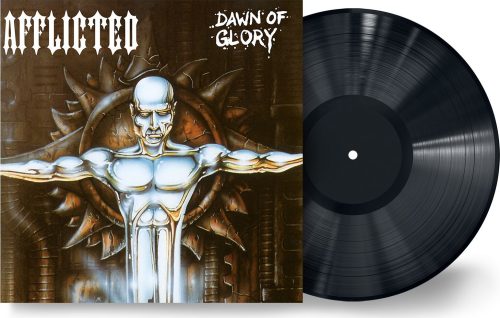Afflicted Dawn of glory LP černá