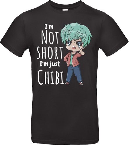 Zábavné tričko Chibiboy#2 Tričko černá