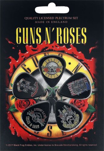 Guns N' Roses Bullet Logo Sada trsátek vícebarevný