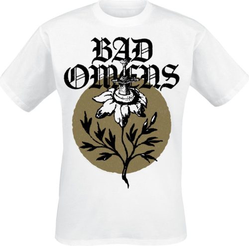 Bad Omens Sunflower Tričko bílá