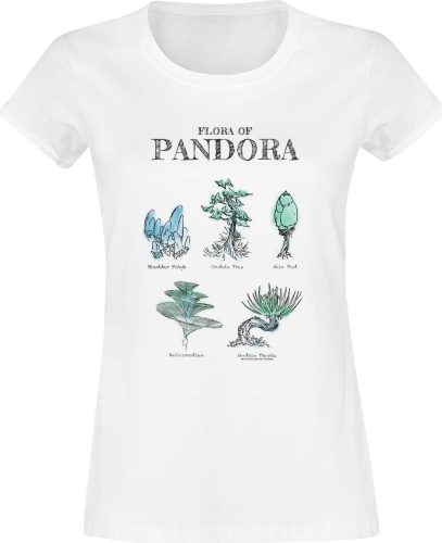 Avatar (Film) Aufbruch nach Pandora - Pandora Flora Dámské tričko bílá