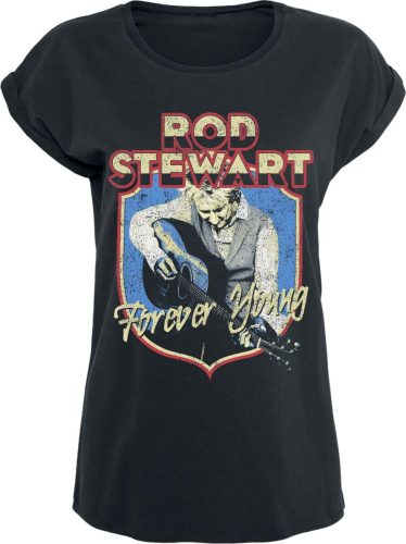 Rod Stewart Forever Crest Dámské tričko černá