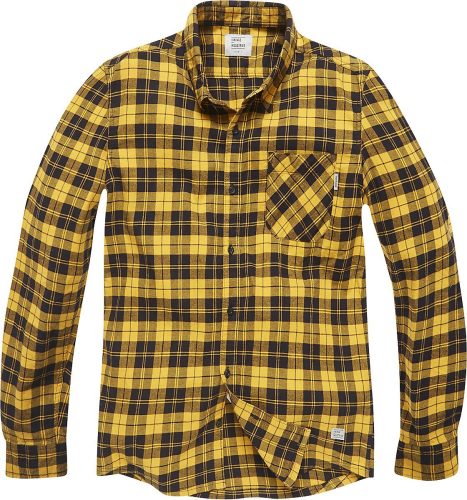 Vintage Industries Flanelová košile Riley Košile žlutá/cerná