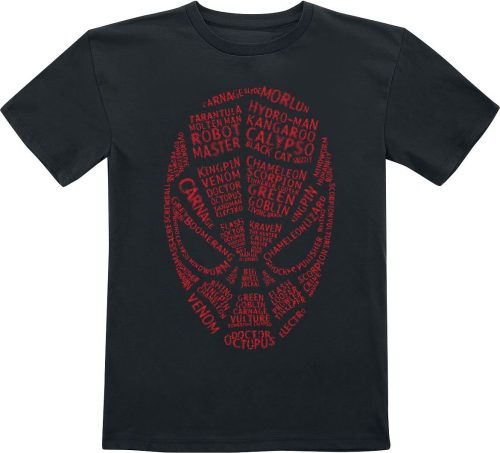 Spider-Man Kids - Spider Universe Logo detské tricko černá