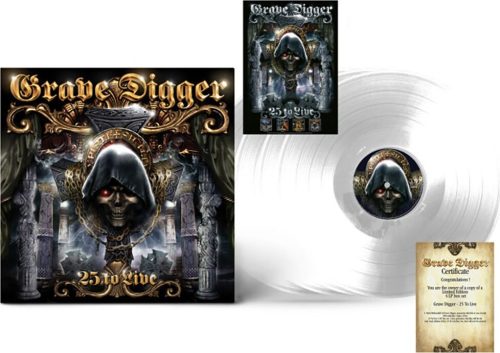 Grave Digger 25 to live 4-LP barevný