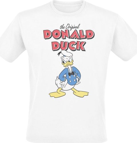 Mickey & Minnie Mouse Donald Duck - The Original Tričko bílá
