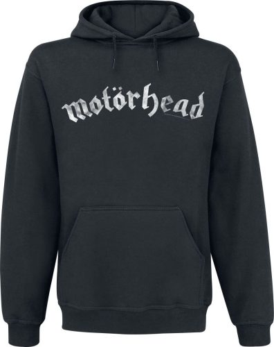 Motörhead Distressed Logo Mikina s kapucí černá