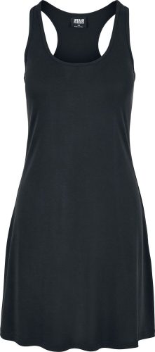 Urban Classics Dámské krátké modalové šaty s racerback ramínky Šaty černá