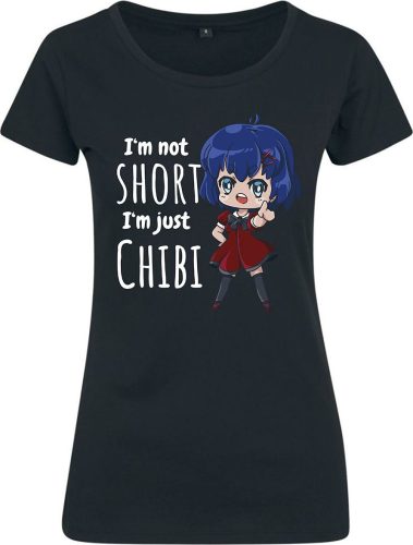 Zábavné tričko Chibigirl#3 Dámské tričko černá