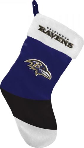 NFL Vánoční ponožka Baltimore Ravens Nástenné dekorace vícebarevný