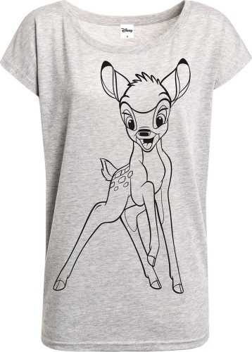 Bambi Happy Dámské tričko šedá