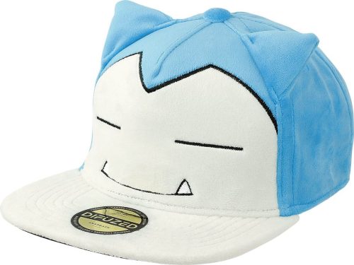 Pokémon Plyšák Snorlax kšiltovka modrá/bílá