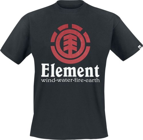 Element Vertical Tričko černá