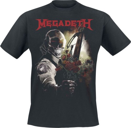 Megadeth Valentine's Day Tričko černá