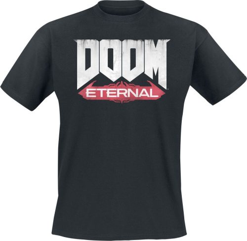 Doom Eternal - Logo Tričko černá
