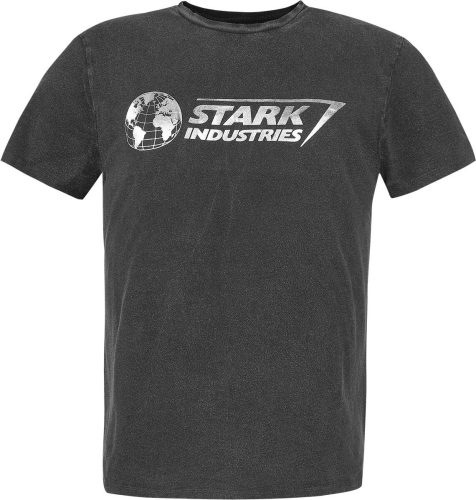 Iron Man Stark Industries Tričko černá