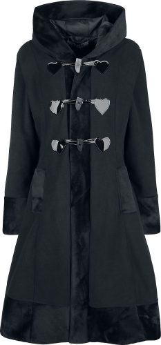 Poizen Industries Minx Coat Dámský kabát černá