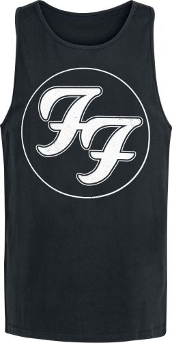 Foo Fighters Logo In Circle Tank top černá