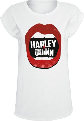 Suicide Squad Harley Quinn - Lips Dámské tričko bílá