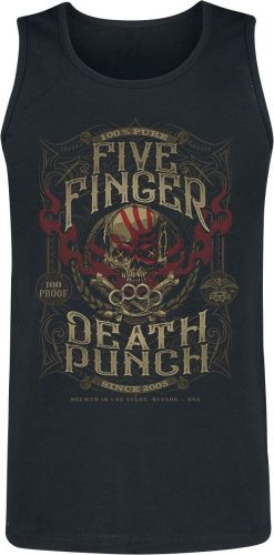 Five Finger Death Punch 100 Proof Tank top černá