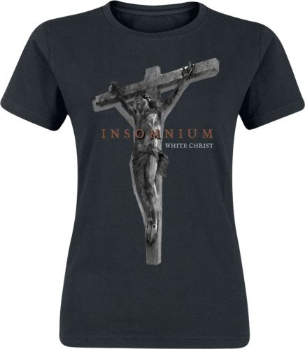 Insomnium White Christ Dámské tričko černá