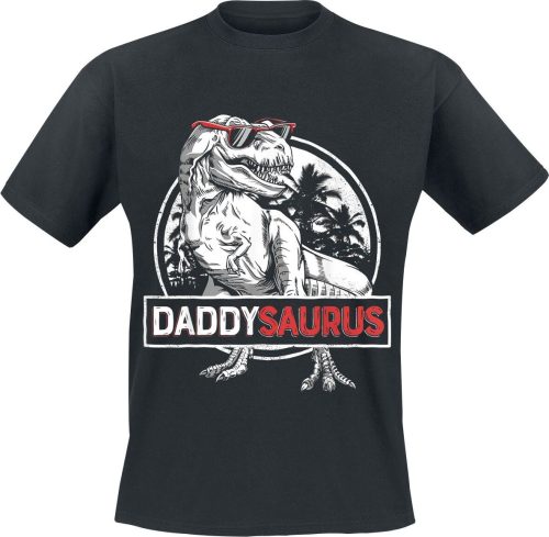 Family & Friends Daddysaurus 2 Tričko černá