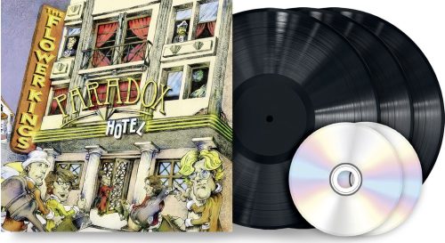 The Flower Kings Paradox hotel 3-LP & 2-CD černá