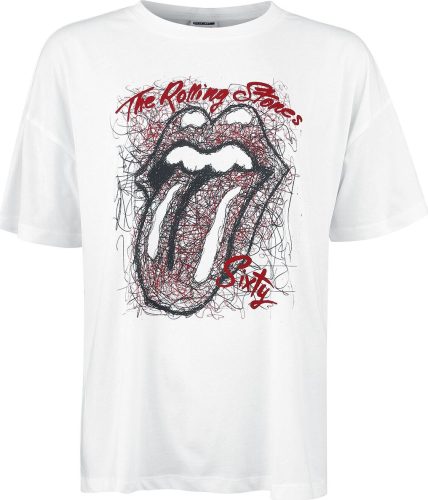 The Rolling Stones Noisy May - Sixty Dámské tričko bílá