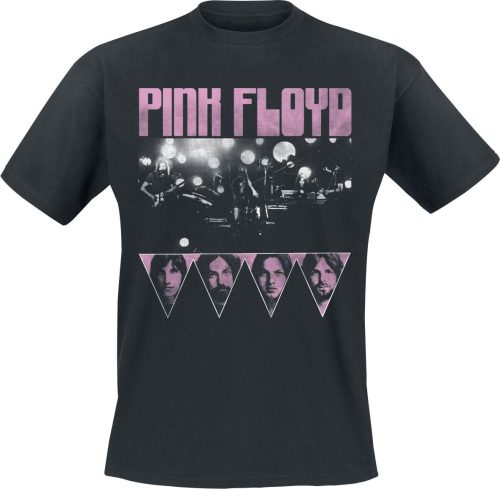 Pink Floyd Live Tričko černá