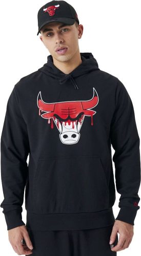 New Era - NBA NBA Drip - Chicago Bulls Mikina s kapucí černá