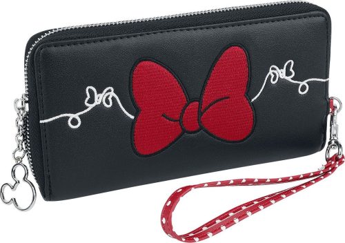 Mickey & Minnie Mouse Minnie Mouse Peněženka cervená/cerná