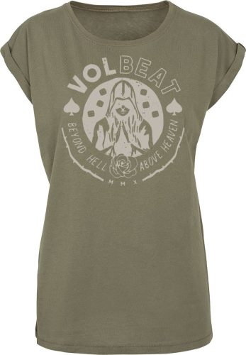 Volbeat Beyond Hell Dámské tričko olivová