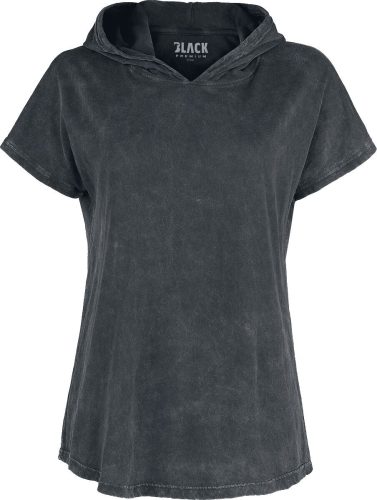 Black Premium by EMP Tričko s kapucí Dámské tričko černá