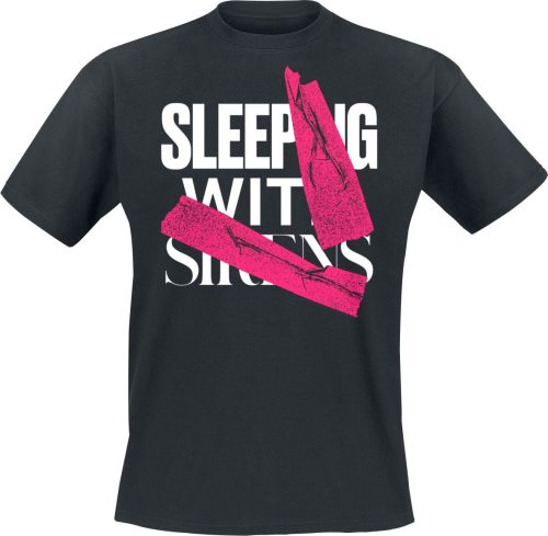 Sleeping With Sirens Knives Tričko černá