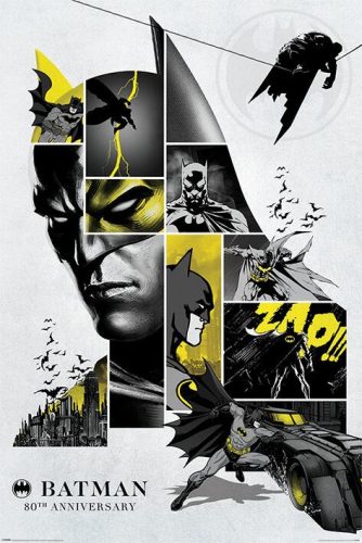 Batman 80's Anniversary plakát vícebarevný