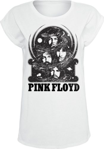 Pink Floyd Band Dámské tričko bílá