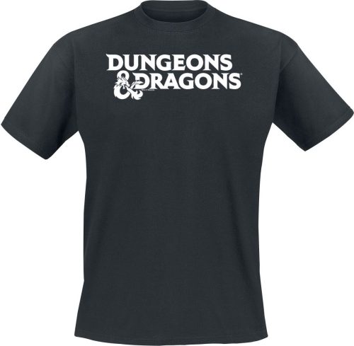 Dungeons and Dragons Logo Tričko černá