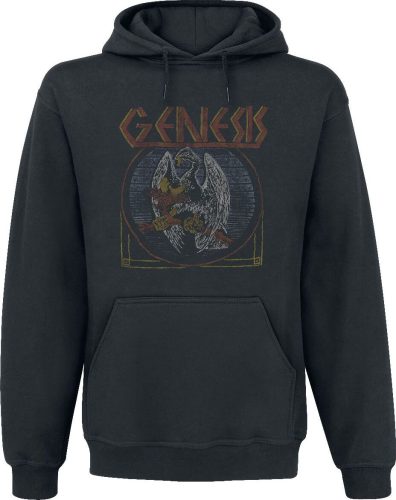 Genesis Distressed Eagle Mikina s kapucí černá
