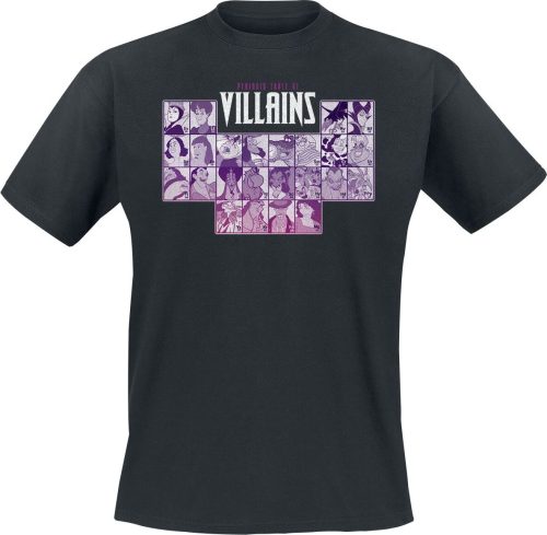 Disney Villains Villain - Periodensystem Tričko černá