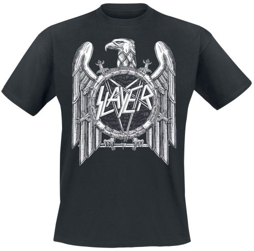 Slayer Jcrap Eagle Tričko černá