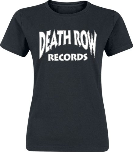 Death Row Records Classic Logo Dámské tričko černá