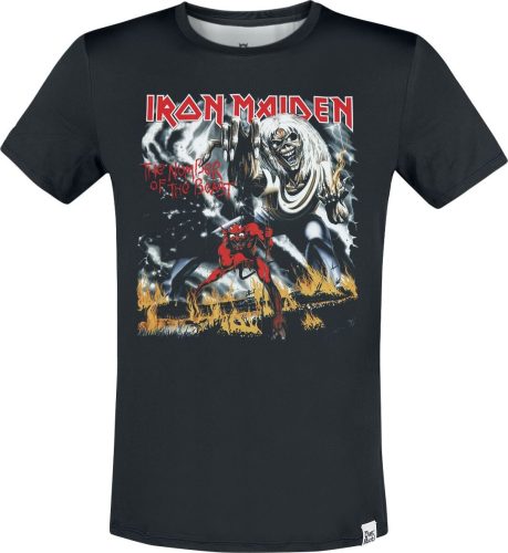 Iron Maiden The Number Of The Beast Tričko černá