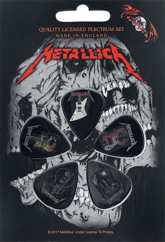 Metallica Guitars Sada trsátek vícebarevný
