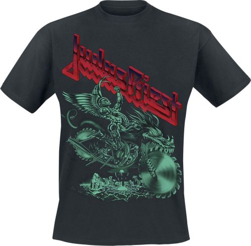 Judas Priest Painkiller Invert Rider Tričko černá