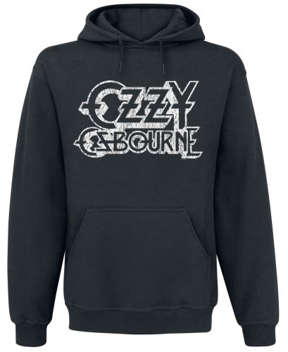 Ozzy Osbourne Vintage Logo Mikina s kapucí černá