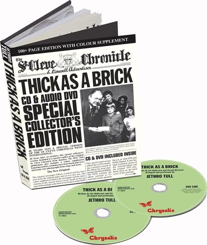 Jethro Tull Thick as a brick (40th Anniversary) CD & DVD standard