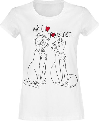 Aristocats We Go Together Dámské tričko bílá
