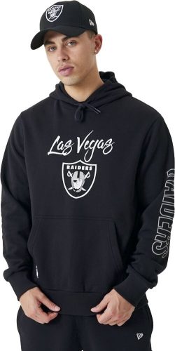 New Era - NFL NFL Script - Las Vegas Raiders Mikina s kapucí černá