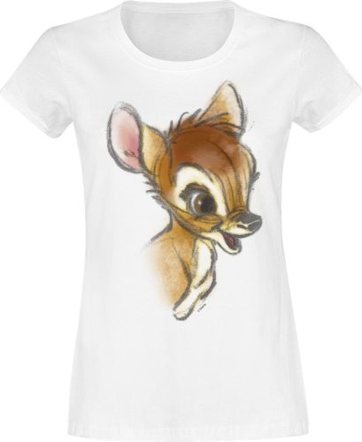 Bambi Drawing Dámské tričko bílá